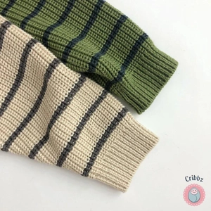 Autumn Kids Classic Striped Sweater Jacket