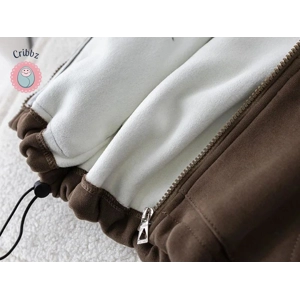 Winter Kids Thicken Overcoat and Pants Set