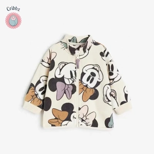 Autumn Mickey Cartoon Jacket for Kids
