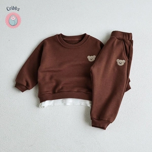 Soft Bear Toddler Hoodie Pants Set