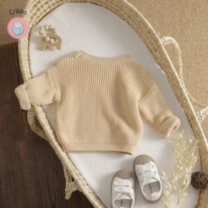 Autumn Knit Sweater for Infants