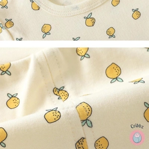 Baby Girl Lemon Pajama Set