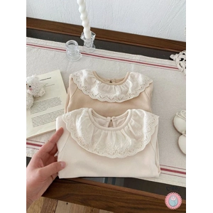 Baby Girl Lace Collar Undershirt