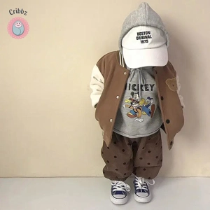 Stylish Toddler Baseball Jacket for Kids