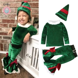 Kids Christmas Santa Claus Costume
