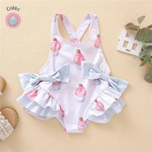 Cute Baby Girl One Piece Swimsuits