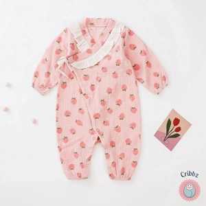 Baby Girls Long Sleeve Romper Jumpsuit