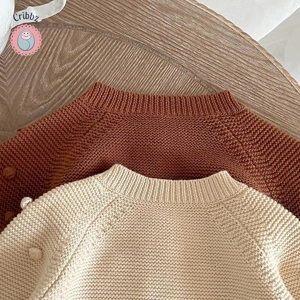 Autumn Baby Knit Cardigan Sweater