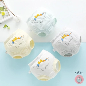 Soft Cotton Baby Girl Briefs Set