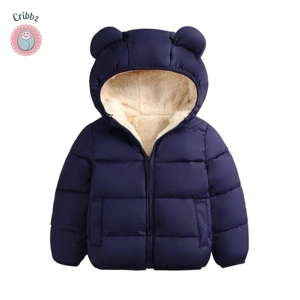 Baby Winter Hooded Down Jacket & Overalls