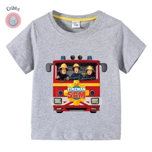 Fireman Sam Kids Short Sleeve T-Shirt