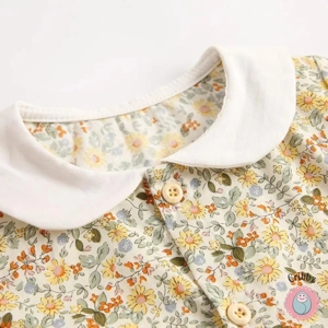 Cute Baby Girls Long Sleeve Bodysuit