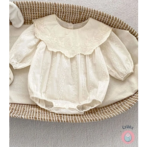 Toddler Girl Flower Embroidery Dress