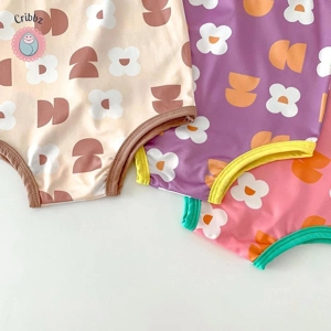 Baby Girls Floral Swimwear Set