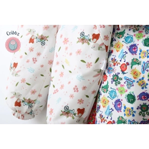 Winter Floral Hooded Romper for Kids