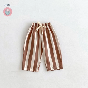 Summer Striped Harem Pants for Babies