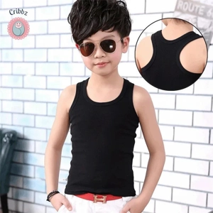 Childrens Cotton Casual Summer Vests