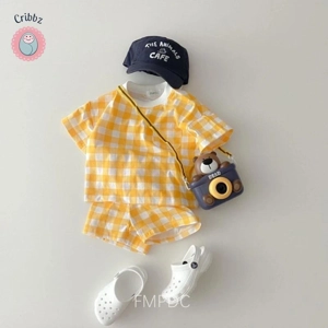 Summer Toddler Polka Dot Outfit Set