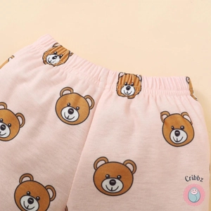 Cute Cartoon Pajama Set for Babies