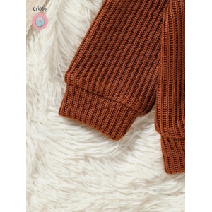 Cozy Long Sleeve Sweater for Baby Boys