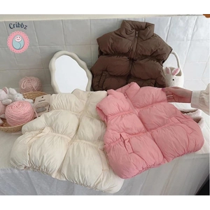 Warm Cozy Kids Turtleneck Winter Vest