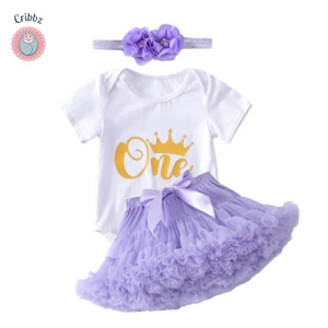 Baby Girls Tutu Outfit with Headband