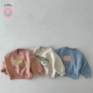 Cool Dinosaur Fleece Hoodie for Kids