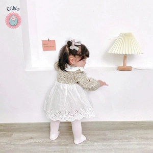 Baby Girl Lace Bodysuit Jumpsuit