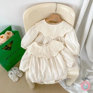 Toddler Girl Flower Embroidery Dress