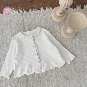 Cute Autumn Knit Cardigan for Infants