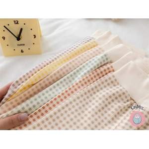 Cribbz Toddler Plaid Bodysuit & Pants Sleep Set