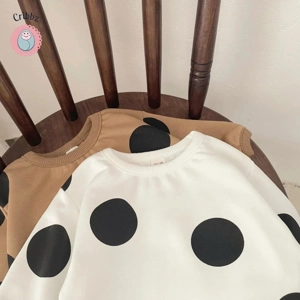 Korean Polka Dot Baby Romper Outfit