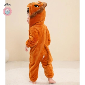 Cute Animal Kigurumi Romper for Kids
