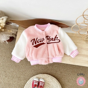 Stylish Thick Wool Coat for Babies