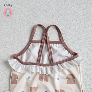 Floral Infant One-Piece Swimwear Set