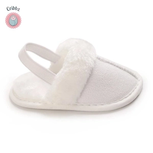 Cute Fluffy Baby Slippers for Toddlers