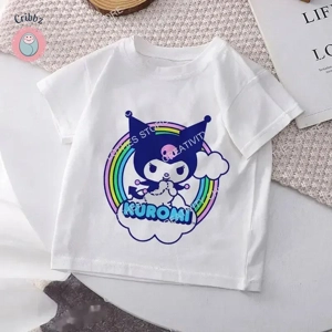 Hello Kitty Anime Cotton T-shirt for Kids