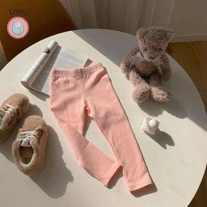 Casual Solid Color Toddler Leggings