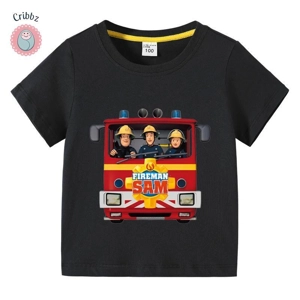 Fireman Sam Kids Short Sleeve T-Shirt