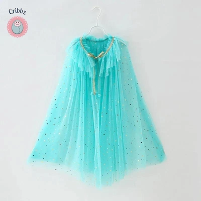 Elegant Tulle Cloak for Kids Costumes title=