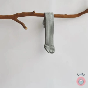 Cotton Knitted Tights for Baby Girls