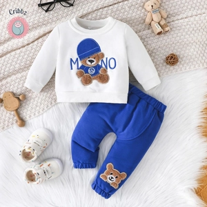 Cartoon Bear Toddler Clothing Set