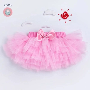 Rainbow Tulle Tutu Bloomers for Baby Girls