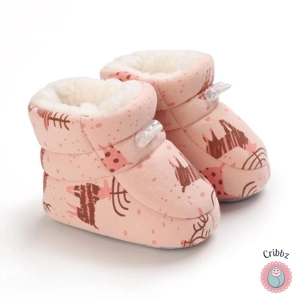 Winter Cartoon Cotton Baby Boots