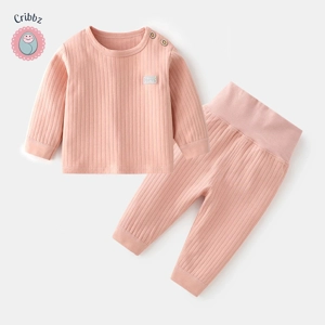 Cozy Thermal Pajama Set for Babies