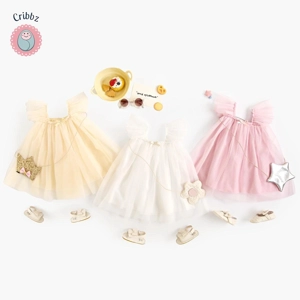 Summer Princess Sleeveless Baby Dress