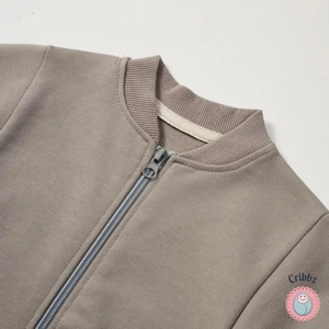 Soft Ribbed Newborn Baby Autumn Romper