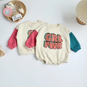Baby Girl Letter Print Hoodie Sweatshirt