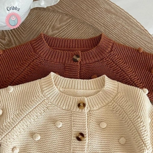 Autumn Baby Knit Cardigan Sweater