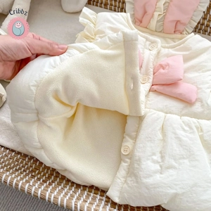 Infant Bunny Ear Sleeveless Warm Vest